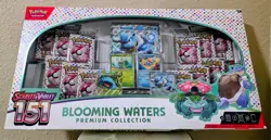 Pokemon TCG Scarlet & Violet 151 Blooming Waters Premium Collection Box Sealed - Image 1