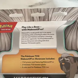 Pokemon Mabosstiff ex Showcase Kit $65 for 3 or $24.99 for 1. - Image 3