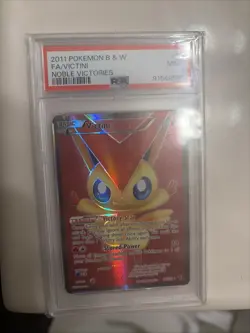Full Art Victini 98/101 Pokemon Black And White Noble Victories - Image 1
