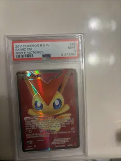 Full Art Victini 98/101 Pokemon Black And White Noble Victories - Image 2
