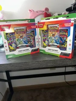 Pokemon TCG First Partner Illustration Collection Series 1 New Sealed x2 - Image 2
