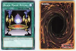 Black Magic Ritual YGLD-ENC32 Yugi's Legendary Decks Yu-Gi-Oh Unlimited LP - Image 1