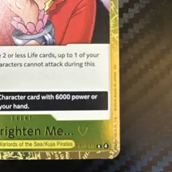You'll Frighten Me... OP14-118 Foil Rare The Azure Sea's Seven One Piece Card - Image 5