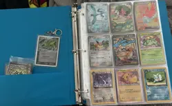 Vintage-Modern Pokemon Card Lot 73 Cards binder not included - Image 1