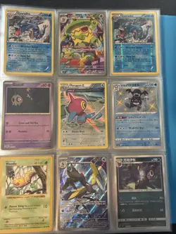 Vintage-Modern Pokemon Card Lot 73 Cards binder not included - Image 3