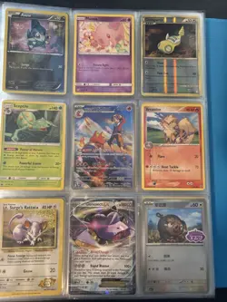Vintage-Modern Pokemon Card Lot 73 Cards binder not included - Image 5