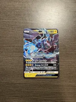 Pokemon TCG Zekrom GX SM138 Sun and Moon Promo Card Mint Condition - Image 1