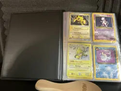 Vintage Pokemon Binder Collection with 42 Cards! - Image 1