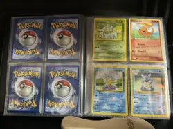 Vintage Pokemon Binder Collection with 42 Cards! - Image 3