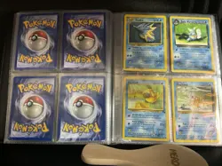 Vintage Pokemon Binder Collection with 42 Cards! - Image 4