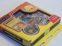 Pokemon Day 2026 Collection Box Sealed New Pikachu Phantasmal Flames Packs Cards - Image 3