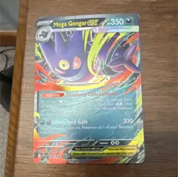 Pokemon Mega Gengar EX Holo Mega Evolution Card Lot XY Phantom Forces 2 Cards - Image 1