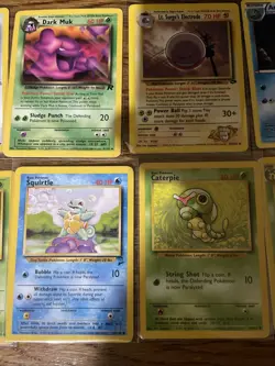 10x Vintage Pokemon Cards - Image 3