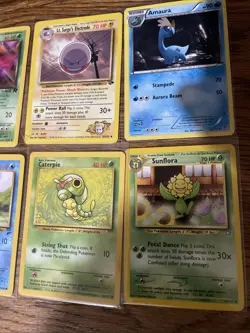 10x Vintage Pokemon Cards - Image 4