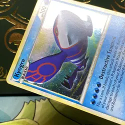 Kyogre 12/95 HOLO Rare Pokemon Card Call of Legends - LP - Image 5