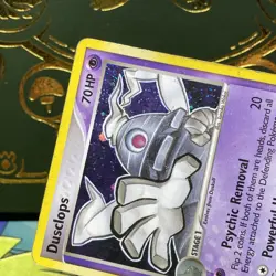 Pokemon Card - Dusclops Deoxys 7/107 Holo Rare MP - Image 3