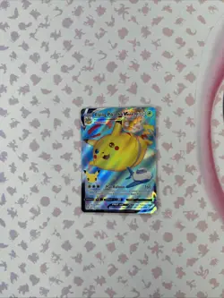 Pokemon TCG Flying Pikachu VMAX Holo Ultra Rare Card Celebrations 007/025 - Image 1