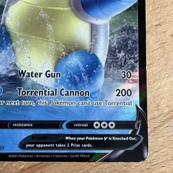 Blastoise V SWSH101 SWSH: Sword & Shield Promo Cards Holo - Image 4