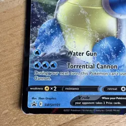 Blastoise V SWSH101 SWSH: Sword & Shield Promo Cards Holo - Image 5
