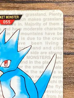 Pokemon Carddass Card Golduck File No.55 Bandai Pocket Monsters Red ver. - Image 4