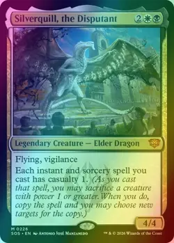 Silverquill, the Disputant Secrets of Strixhaven Foil - Image 1
