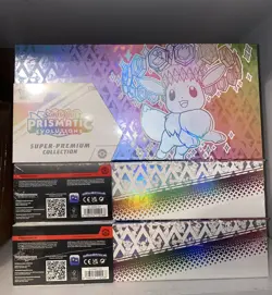 Lot of (3) Pokemon TCG Prismatic Evolutions Super Premium Collection Boxes SPC - Image 1