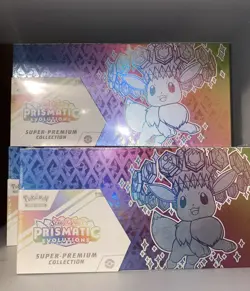 Lot of (3) Pokemon TCG Prismatic Evolutions Super Premium Collection Boxes SPC - Image 2