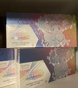 Lot of (3) Pokemon TCG Prismatic Evolutions Super Premium Collection Boxes SPC - Image 4