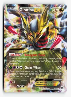 Giratina EX 57/98 XY Ancient Origins Pokemon TCG Ultra Rare - Image 1