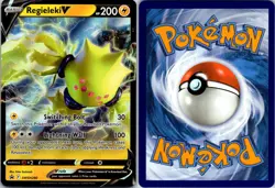 Regieleki V SWSH280 Holo P Sword & Shield Promo Pokemon NM - Image 3