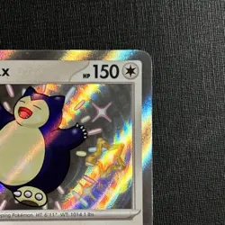 Pokemon TCG Snorlax 202/091 SV Paldean Fates Shiny Rare Holo Basic English Card - Image 2