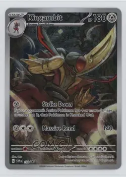 Kingambit (Illustration Collection) Pokemon Scarlet & Violet Black Star Promo - Image 1
