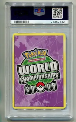 2006 POKEMON WORLD CHAMPIONSHIPS MEWTRICK MEW EX NON-HOLO #88/92 PSA 9 A P1 - Image 2