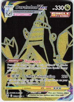 Duraludon VMAX TG30/TG30 Secret Rare Silver Tempest Trainer Gallery Pokemon NM - Image 1