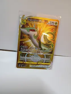 Serperior VSTAR Gold 210/195 Secret Rare - Pokemon SWSH12: Silver Tempest - Image 1