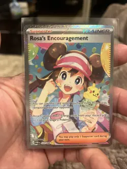 Pokemon Rosa’s Encouragement 123/088 SAR Full Art PACK FRESH Perfect Order - Image 1