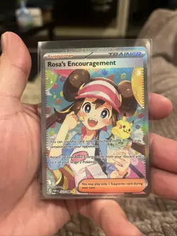 Pokemon Rosa’s Encouragement 123/088 SAR Full Art PACK FRESH Perfect Order - Image 4