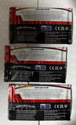 3 Pokemon TCG Scarlet & Violet 151 Booster Packs factory sealed - Image 2