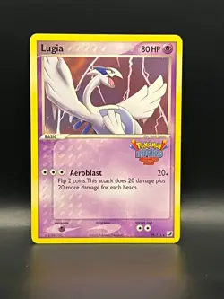 Lugia #29 (2005 Pokemon Rocks America Promo) 2005 Pokemon Ex Unseen Forces-NM - Image 1