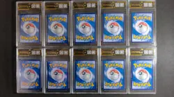 10x Pikachu 044/132 Reverse Holo Chinese Pokemon OCD 9.5 Set LN05 - Image 2