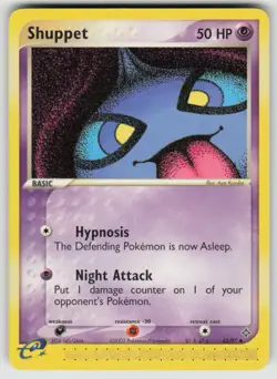 Shuppet 43/97 Uncommon Dragon Pokemon Near Mint - Image 1
