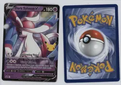 Dark Sylveon V Pokemon Celebrations Collection SWSH Black Star Promo #134 - Image 3