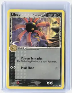 Lileep 68/110 Common Holon Phantoms Pokemon Near Mint - Image 1