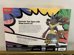 Pokemon Mega Evolution Ascended Heroes Premium Poster Collection Mega Lucario - Image 2