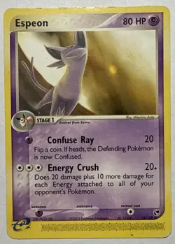 Espeon Ex Sandstorm Non Holo e-Reader 16/100 LP-MP - Image 1