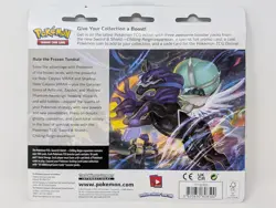 New and Sealed Pokemon TCG Sword and Shield Chilling Reign Snorlax 3 Pk Blister - Image 2