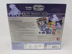 New Factory Sealed Pokemon TCG Chilling Reign Elite Trainer Box - Shadow Rider - Image 4