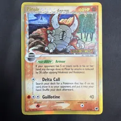 Pokemon TCG Pinsir Delta Species Dragon Frontiers Reverse Holo 9/101 60 HP - Image 1
