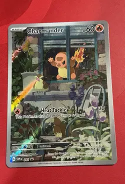Charmander 044 SV Scarlet & Violet Promo Holo 60 HP Heat Tackle EN 2023 - Image 1