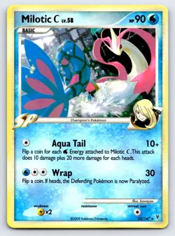 Milotic C (DPPt Supreme Victors) 35/147 Holo Deck Exclusives Pokemon Holo MP - Image 1